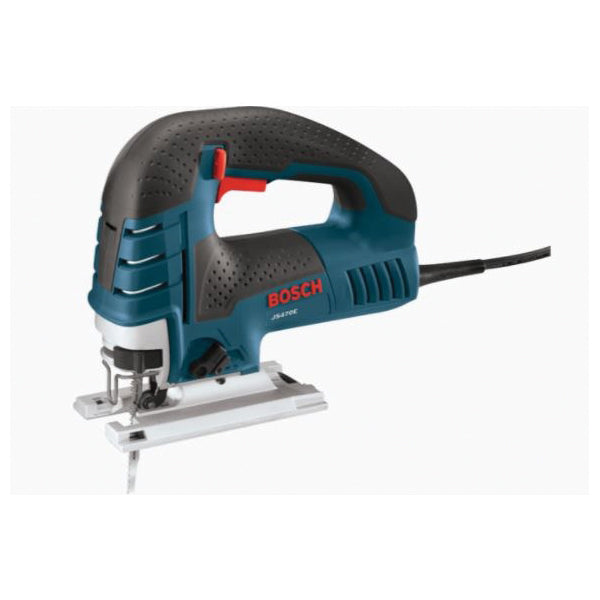 BOSCH JS470E Jig Saw, Tool/Kit: Tool, 1 in L Stroke, Orbital Stroke, 120 VAC, 500 to 3100 rpm Speed, 14 in OAL