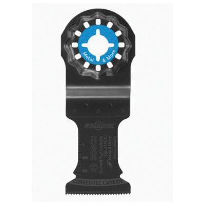 BOSCH Starlock® OSL114CC Oscillating Multi-Tool Blade, Round Blade, 3.61 in L Blade, 1-1/4 in W Blade