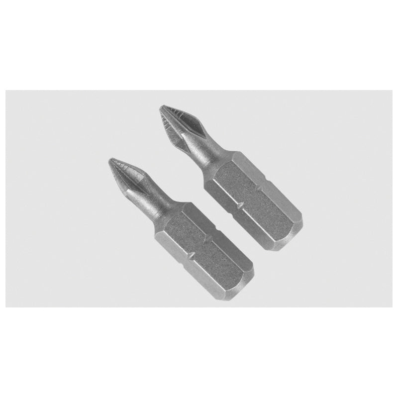 BOSCH P1102 Insert Bit, Phillips® Point, #1 Point, 1 in OAL, 1/4 in Shank, Steel