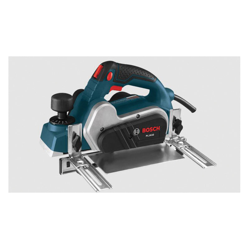 BOSCH PL1632 Planer, Tool/Kit: Tool, 3-1/4 in W Cutting, 1/16 in D Cutting, 120 V, 16500 rpm Speed, 11.4 in OAL