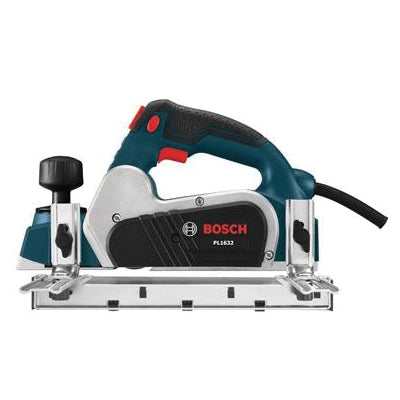 BOSCH PL1632 Planer, Tool/Kit: Tool, 3-1/4 in W Cutting, 1/16 in D Cutting, 120 V, 16500 rpm Speed, 11.4 in OAL