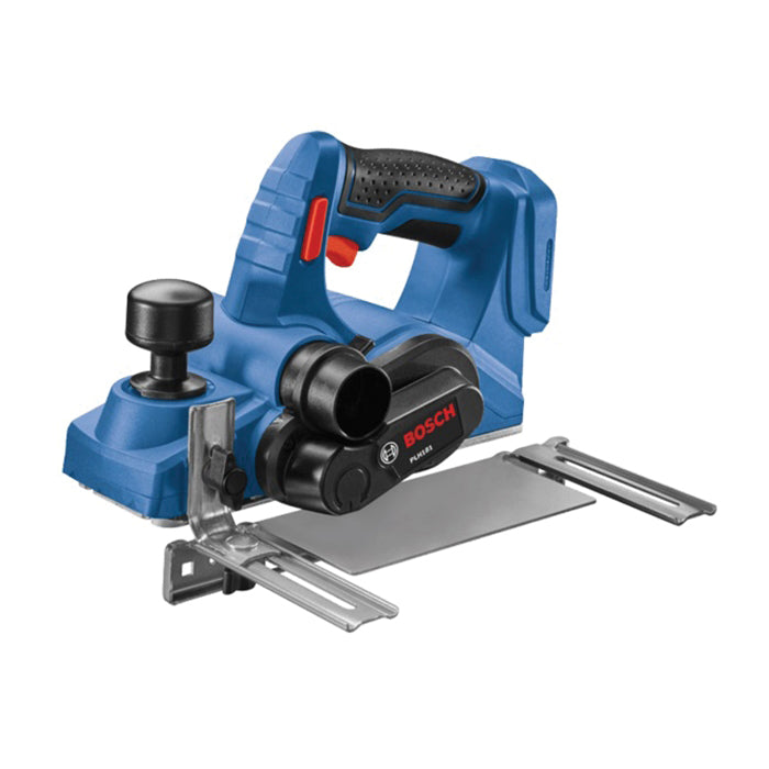 BOSCH PLH181B Planer, Tool/Kit: Tool, 3-1/4 in W Cutting, 18 V, Lithium-Ion Battery, 14000 rpm Speed, 12.63 in OAL