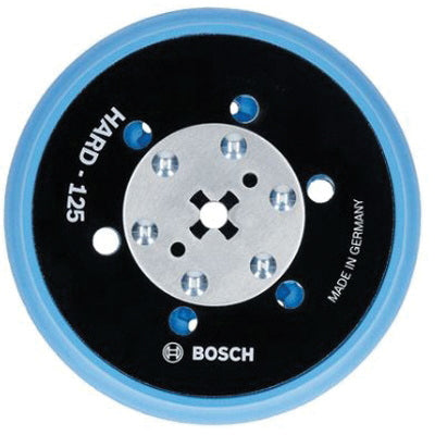 BOSCH RSM5046 Hard Multi-Hole Sanding Pad, 5 in Dia, Hook and Loop Attachment