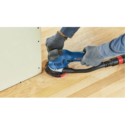 BOSCH RSM6044 Soft Multi-Hole Sanding Pad, 6 in Dia, Hook and Loop Attachment