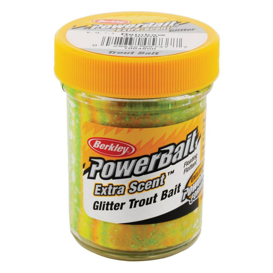 Berkley® PowerBait® STBGRB Freshwater Glitter Bait, Soft Lures/Bait, Trout, Dough Lures/Bait