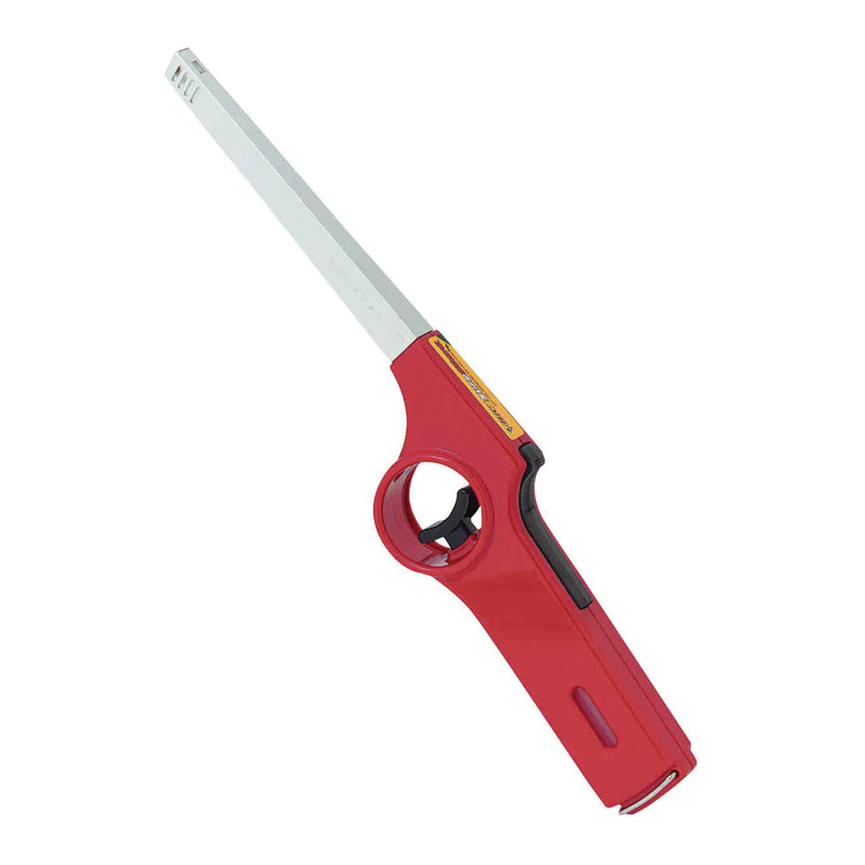 BiC® UMP110 Multi-Purpose Utility Butane Lighter, Straight Stem Style, Non-Refillable, Red Body