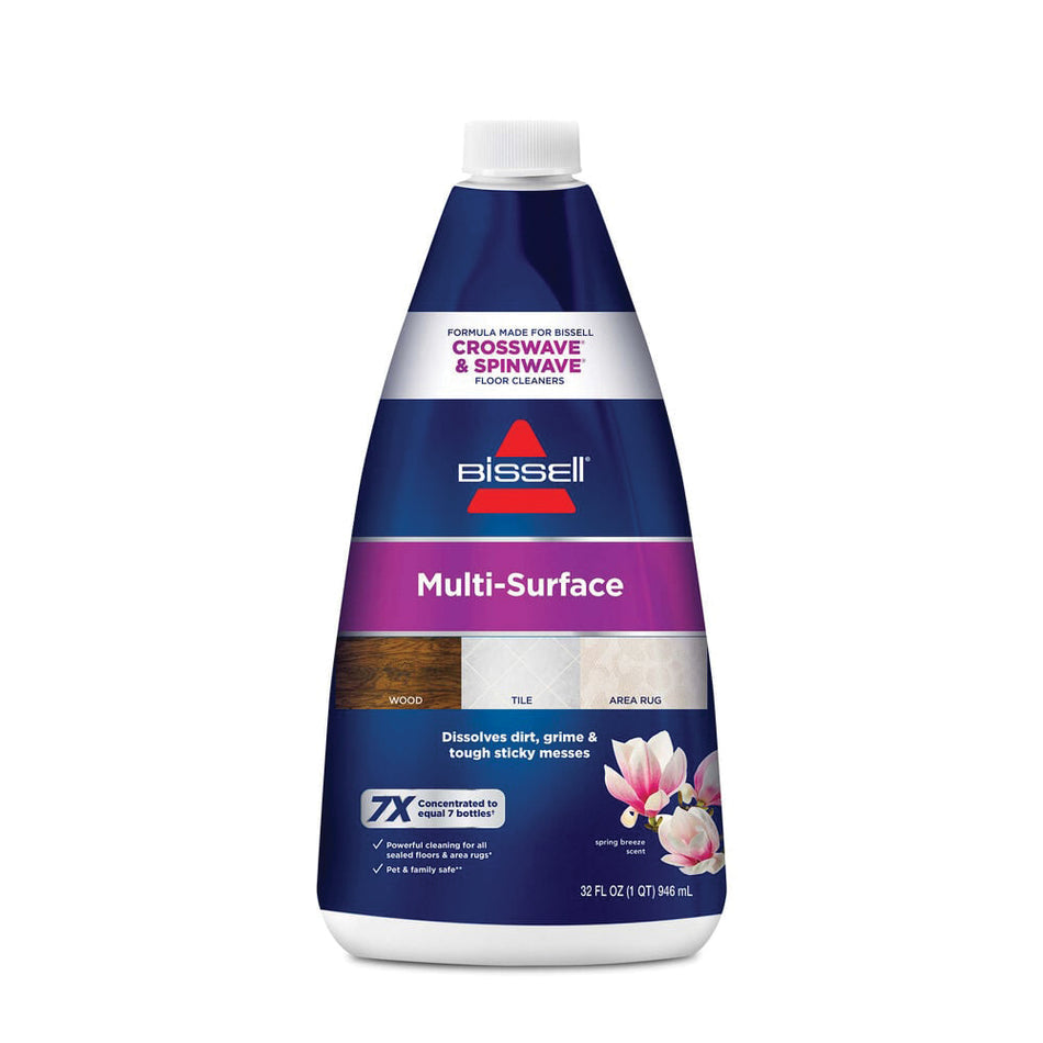 Bissell® 1789 Multi-Surface Floor Cleaning Formula, 32 oz, Bottle, Concentrated