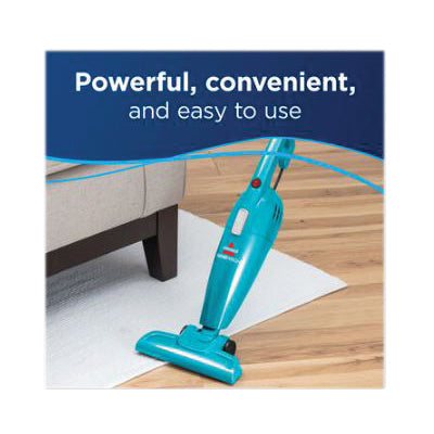 Bissell® FeatherWeight™ 2033 Stick Vacuum, 0.67 L Vacuum, 1-Stage Filtration, Disco Teal