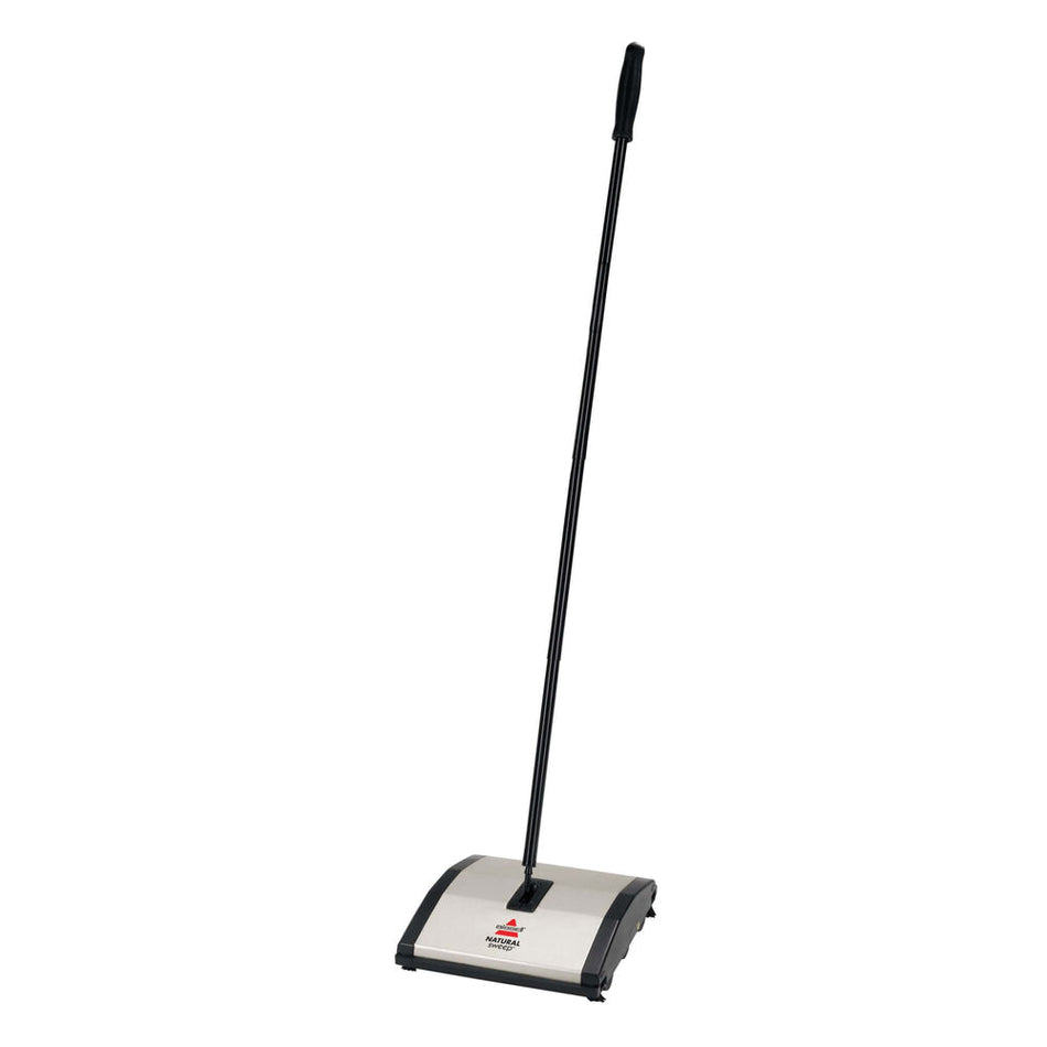 Bissell® Natural Sweep® 92N0 Carpet and Floor Manual Sweeper, Nickel