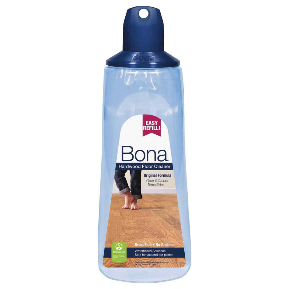 Bona® WM700054001 Floor Cleaner Refill Cartridge, 34 oz Capacity, Blue, For Use With: Bonakemi Mops