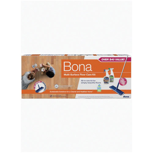 Bona® WM710013501 Multi-Surface Floor Care Kit, 4-Piece