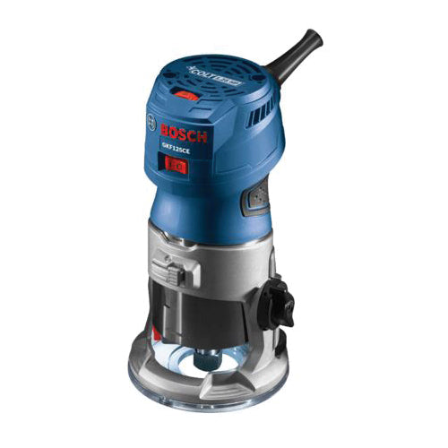 BOSCH Colt™ GKF125CEN Palm Router, 1-9/16 in Base, 1/4 in Collet, 120 V, 1-1/4 hp, 16000 to 35000 rpm Speed