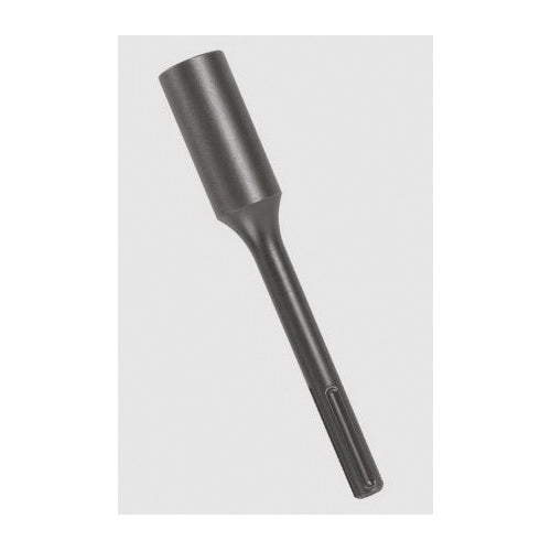 BOSCH HS1924 Ground Rod Driver Chisel Bit, 5/8 in W Blade, 10 in OAL, 45/64 in Shank, SDS-Max® Shank, Steel, Bright