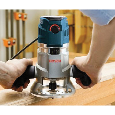 BOSCH MRC23EVSK Electronic Modular Router System, Tool/Kit: Kit, 6 in Fixed, 7 in Plunge Base, 120 VAC, 2.3 hp