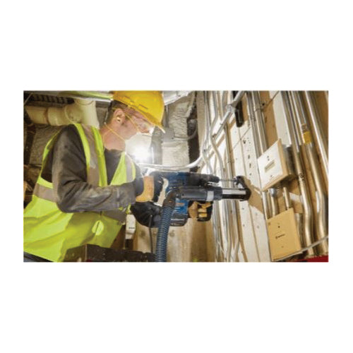 BOSCH RH328VC Rotary Hammer, Tool/Kit: Tool, 1-1/8 in Chuck, Keyless, SDS-PLUS® Chuck, 0 to 4000 bpm BPM, 120 V