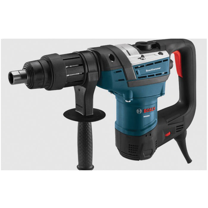 BOSCH RH540S Hammer, 1-9/16 in Chuck, Keyless, Spline Chuck, 1500 to 2900 bpm BPM, 170 to 340 rpm No Load, 120 VAC