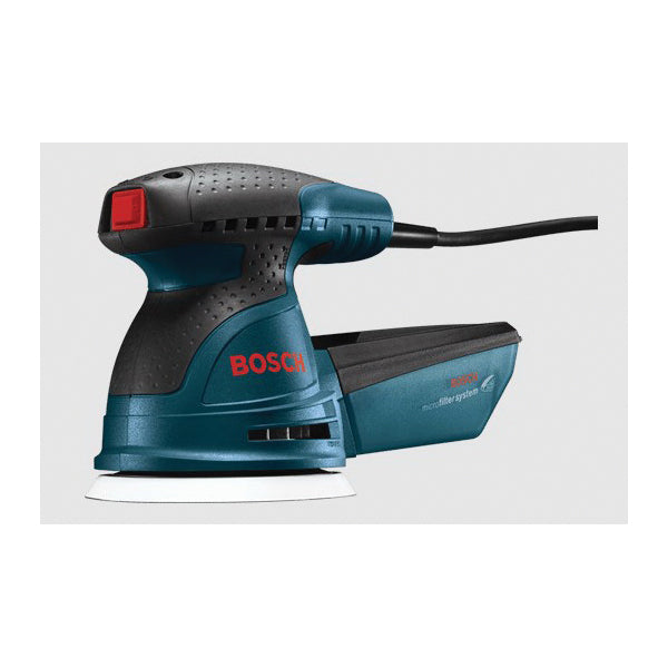 BOSCH ROS20VSK Random Orbit Sander/Polisher Kit, Tool/Kit: Kit, 5 in Pad, 7500 to 12000 opm Orbits per Minute, 120 V