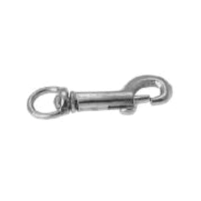 CAMPBELL® T7607602 Swiveling Round Eye Bolt Snap, 3/8 in Trade, 5/16 in W Opening, 3/8 in W Inside, 60 lb Load