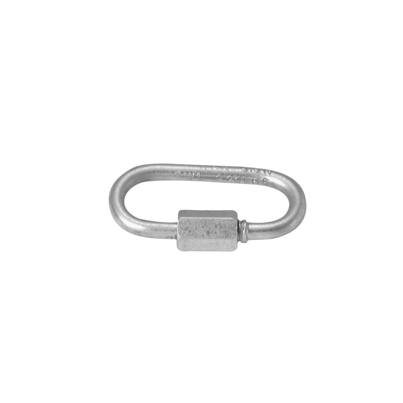 CAMPBELL® T7630506 Quick Link, 1/8 in Trade, 0.19 in W Opening, 1.18 in L Inside, 0.41 in W Inside, 220 lb Load