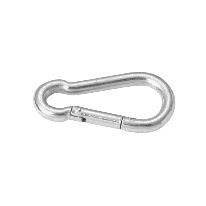 CAMPBELL® T7645006 Spring Snap Link, 1/4 in Trade, 80 lb Load, Carbon Steel, Zinc-Plated