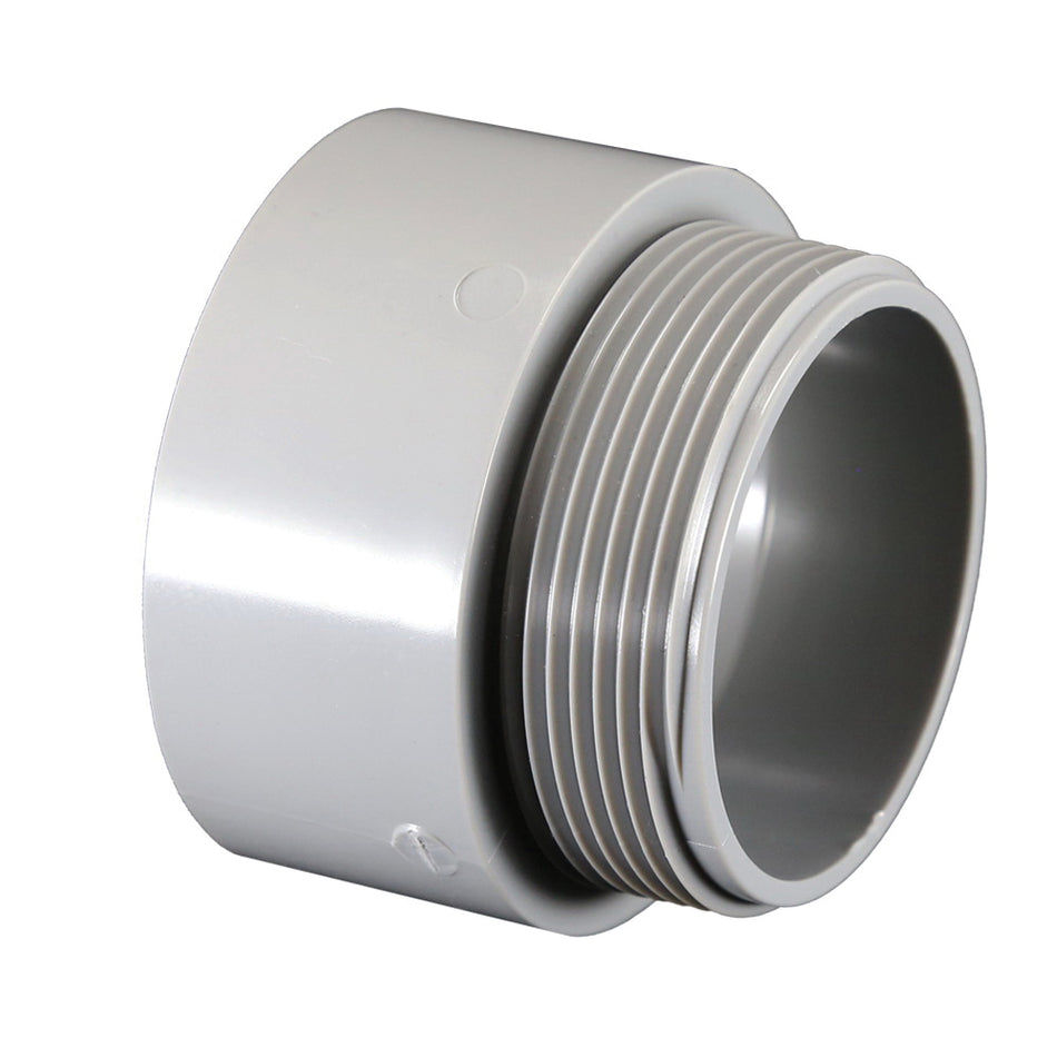 CANTEX® 5140110 Male Terminal Adapter, 3 in Trade, For Use With: SCH 40 and SCH 80 Conduits, PVC