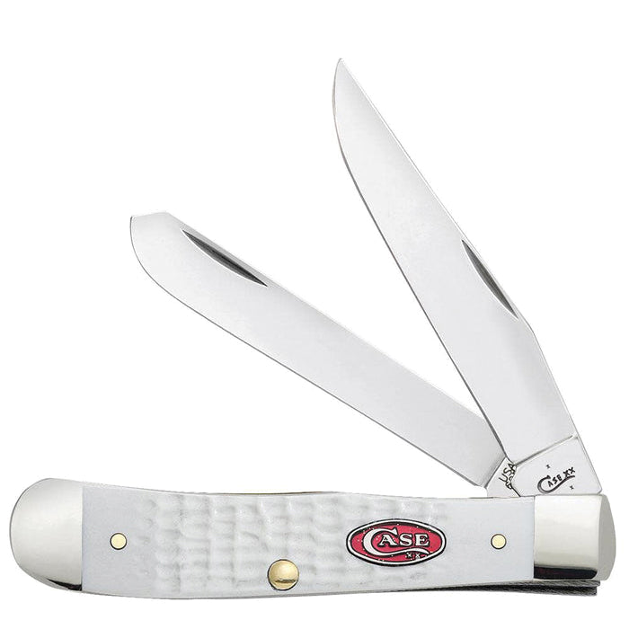 CASE® XX 60182 Trapper Pocket Knife, Clip Point, Spey Blade, 3-1/4 in, 3.27 in L Blade, Mirror Polished Blade