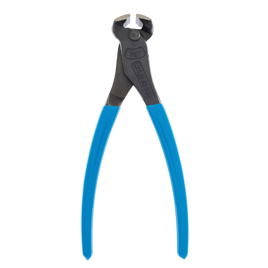 CHANNELLOCK® 357 Plier, 7-1/2 in OAL, 0.162 in Cutting Capacity, 1-5/8 in W Jaw, 11/32 in L Jaw, Ergonomic Handle