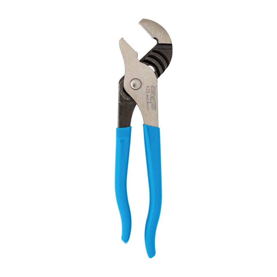 CHANNELLOCK® 426 Tongue and Groove Plier, 6-1/2 in OAL, 7/8 in Cutting Capacity, 15/32 in W Jaw, 3/4 in L Jaw