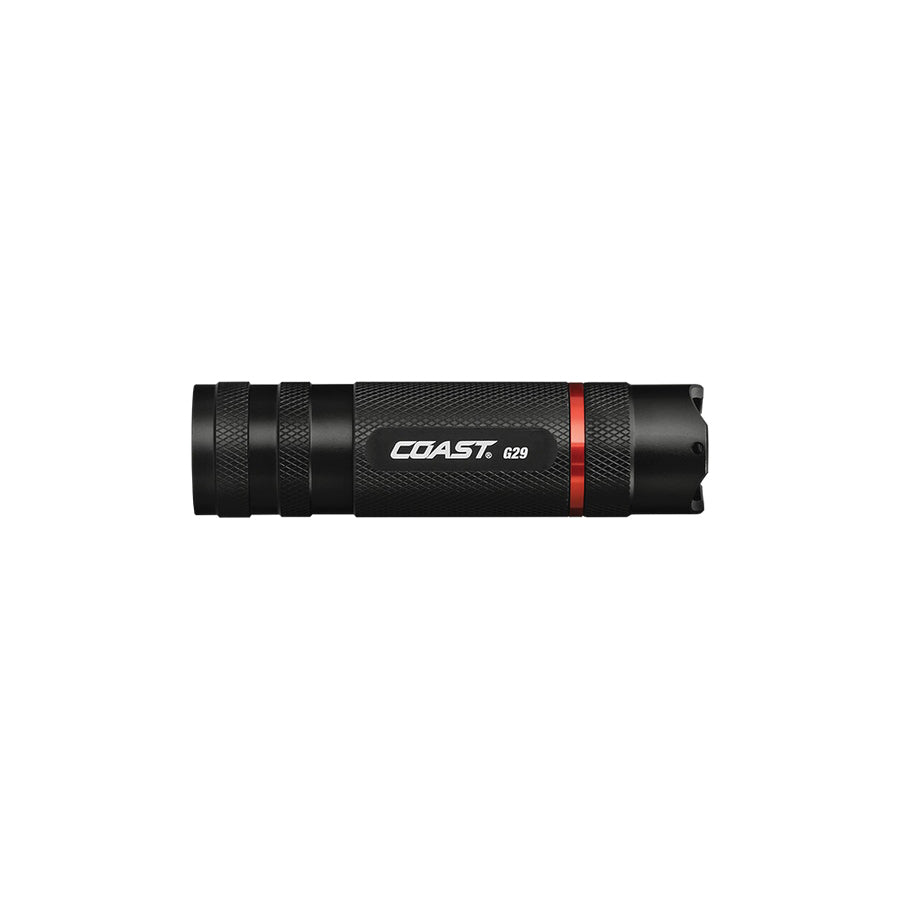 COAST® 21664 Pure Beam Focusing Flashlight, 50 to 370 Lumens Lumens, 164 to 439 ft Beam Distance, Alkaline Battery