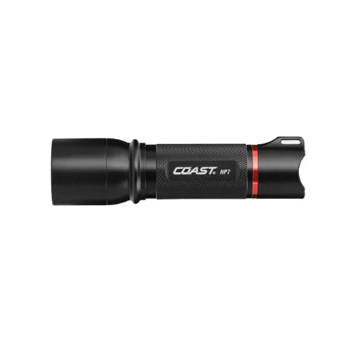 COAST® HP8407CP Pure Beam Focusing Flashlight, LED Bulb, 1 -Bulb, 530 Lumens Lumens, 175 m Beam Distance, 4 -Battery