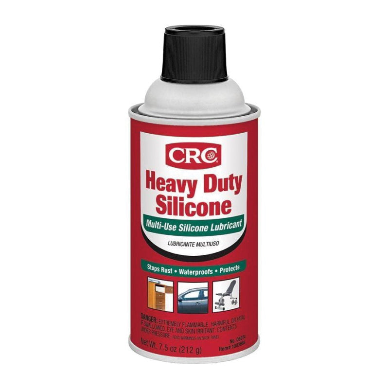 CRC® 05074 Heavy-Duty Lubricant, 7.5 oz, Aerosol Can, Liquid Form, Clear, Solvent Odor/Scent