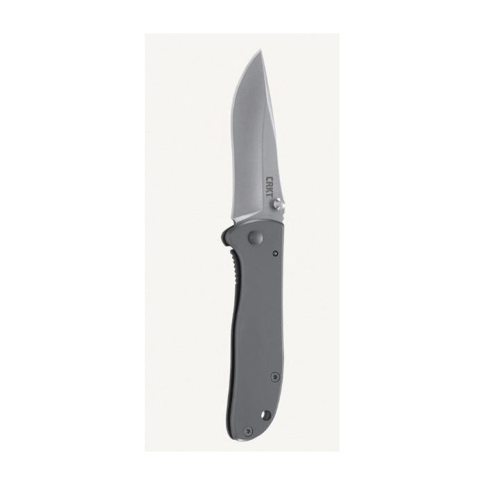 CRKT® 6450S Drifter Folding Knife, 1 -Blade, Drop Point Blade, 2.88 in L Blade, Stainless Steel Blade, 6-1/2 in OAL