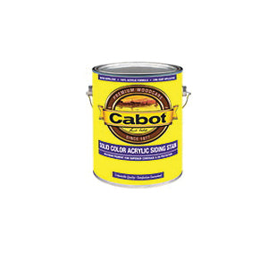 Cabot® 0800 Series 0807 Acrylic Siding Stain, Deep, Water Base, <100 g/L VOC, 300 to 400 sq-ft Coverage Area, 5 gal