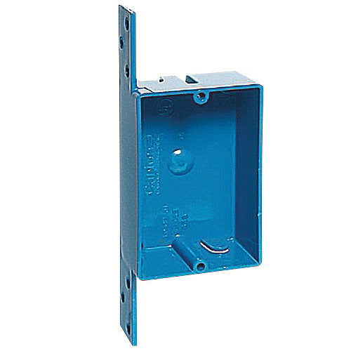 Carlon® B108B-UPC New Work Outlet Box, 1 -Gang, PVC Body, 8 cu-in Capacity