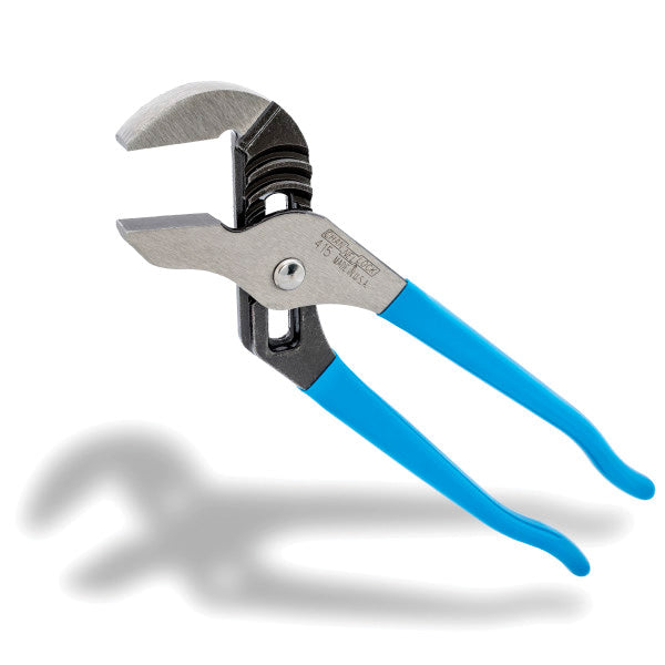 CHANNELLOCK® 415 Tongue and Groove Plier, 10 in OAL, 2 in Cutting Capacity, 1/2 in W Jaw, 1.38 in L Jaw, Smooth Jaw