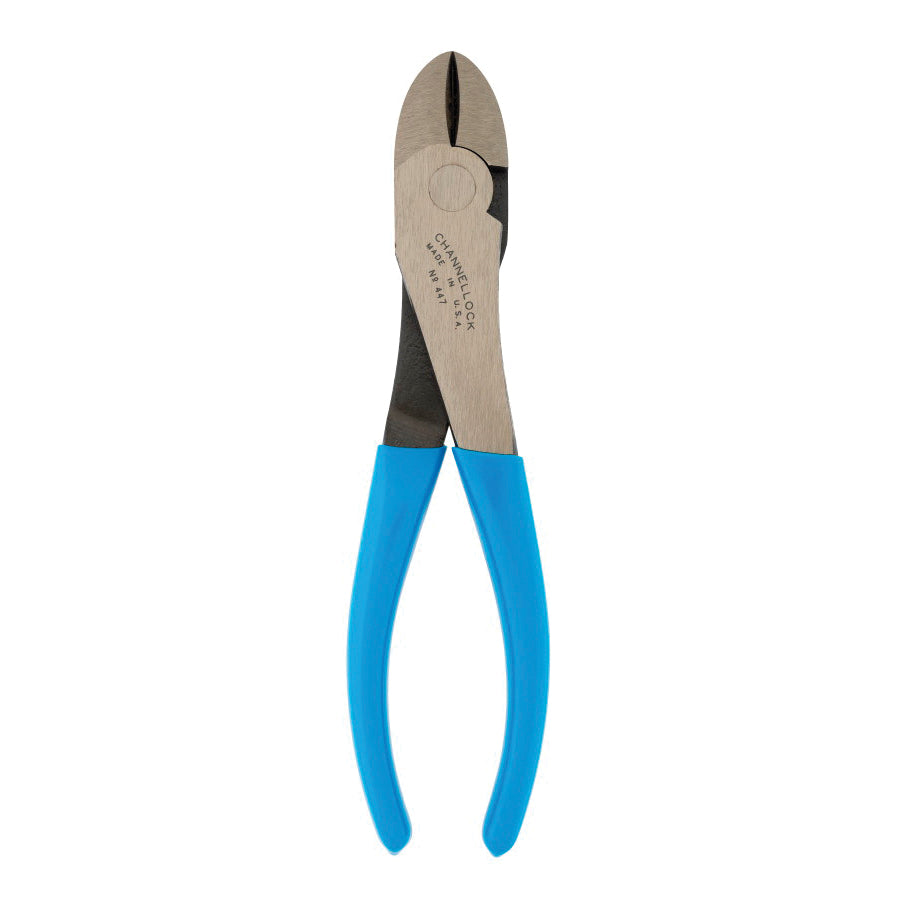 CHANNELLOCK® 447BULK Plier, 7-3/4 in OAL, 11/64 in Cutting Capacity, 1-1/16 in W Jaw, 1.02 in L Jaw, Comfort Handle