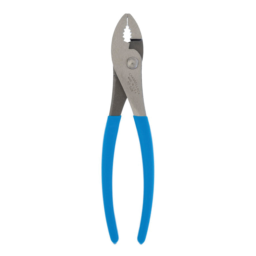 CHANNELLOCK® 528 Plier, 8 in OAL, 1.17 in W Jaw, 0.99 in L Jaw, Comfort Handle, Serrated Jaw