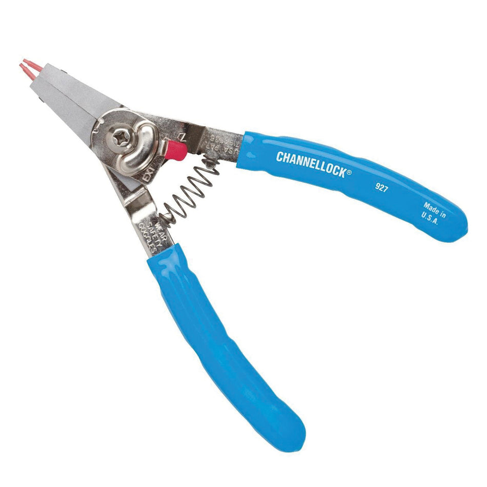 CHANNELLOCK® 927 Plier, 8 in OAL, 3/8 to 2 in Cutting Capacity, 1.6 in Jaw Opening, 1.71 in W Jaw, 2.38 in L Jaw