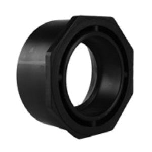 Charlotte Pipe ABS001070800 Flush Bushing, 2 in Spigot x 1-1/2 in Hub, ABS