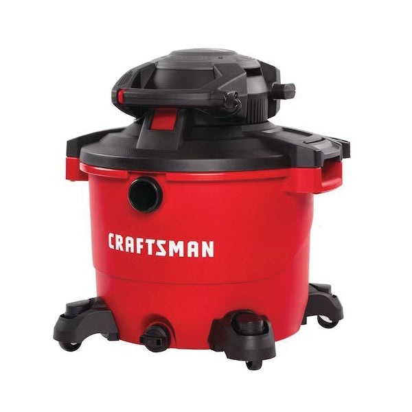 Craftsman® CMXEVBE17607 Wet/Dry Vacuum With Detachable Leaf Blower, 16 gal Vacuum, 7 ft L Hose