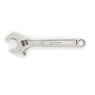 CRESCENT® AC28VS Adjustable Wrench, 8 in OAL, 1-1/8 in Jaw, Non-Cushion Grip, Alloy Steel Jaw, Non-Insulated