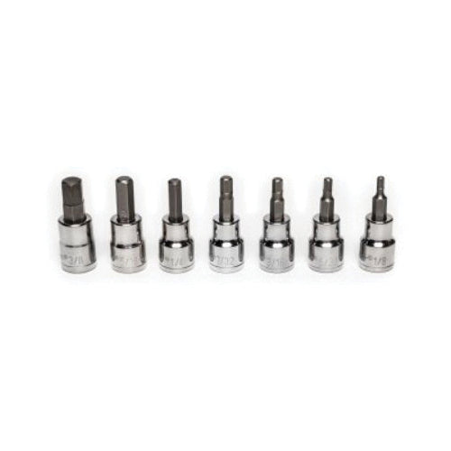 CRESCENT® CBSS0N Socket Bit Set, 3/8 in Drive, 7 -Piece