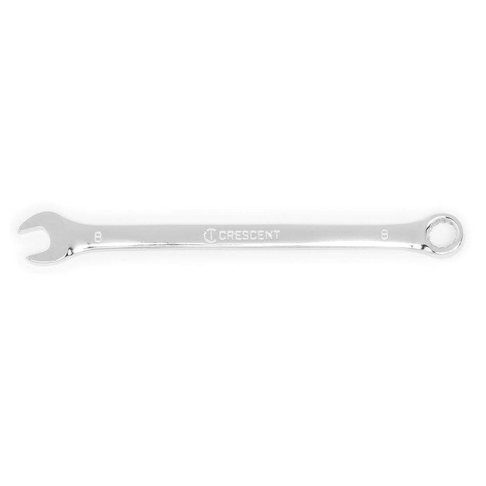 CRESCENT® CCW19-05 Combination Wrench, 8 mm Wrench Opening, 12 -Point, 5.51 in OAL, Alloy Steel Wrench