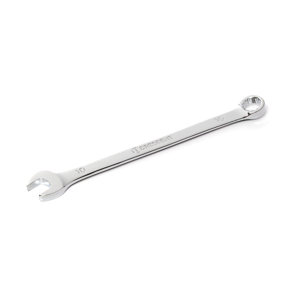 CRESCENT® CCW21-05 Combination Wrench, 10 mm Wrench Opening, 12 -Point, 6.22 in OAL, Alloy Steel Wrench