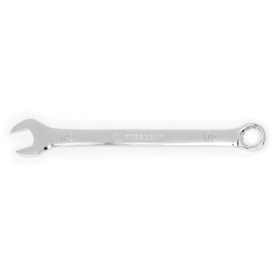 CRESCENT® CCW5-05 Combination Wrench, 1/2 in Wrench Opening, 12 -Point, 6.97 in OAL, Alloy Steel Wrench