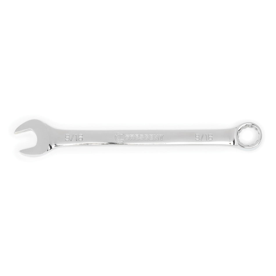 CRESCENT® CCW6-05 Combination Wrench, 9/16 in Wrench Opening, 12 -Point, 7.52 in OAL, Alloy Steel Wrench