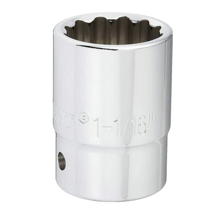 CRESCENT® CDS94N Socket, System of Measurement: Imperial, Standard Length, 1-1/16 in Socket, 3/4 in Drive, 12 -Point