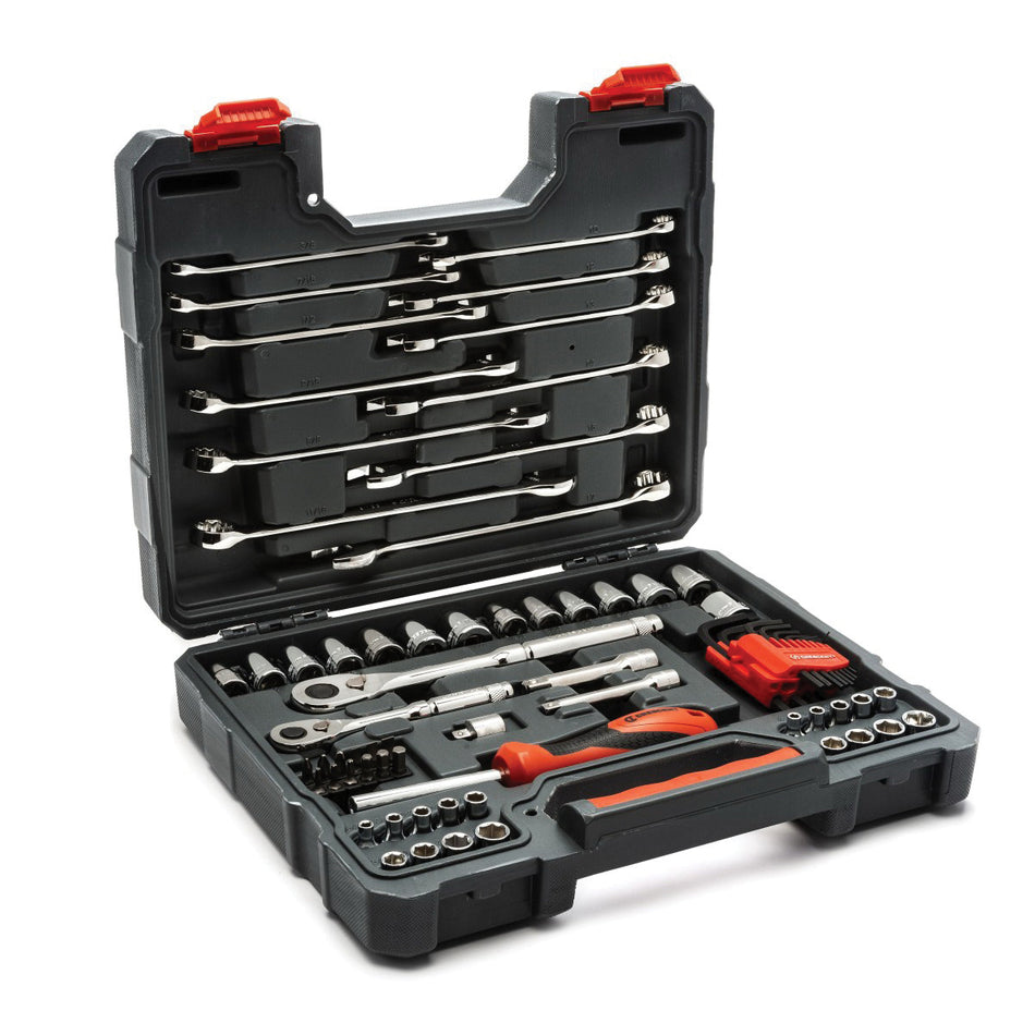 CRESCENT® CTK70C Mechanic's Tool Set, 70 -Piece, Case Storage