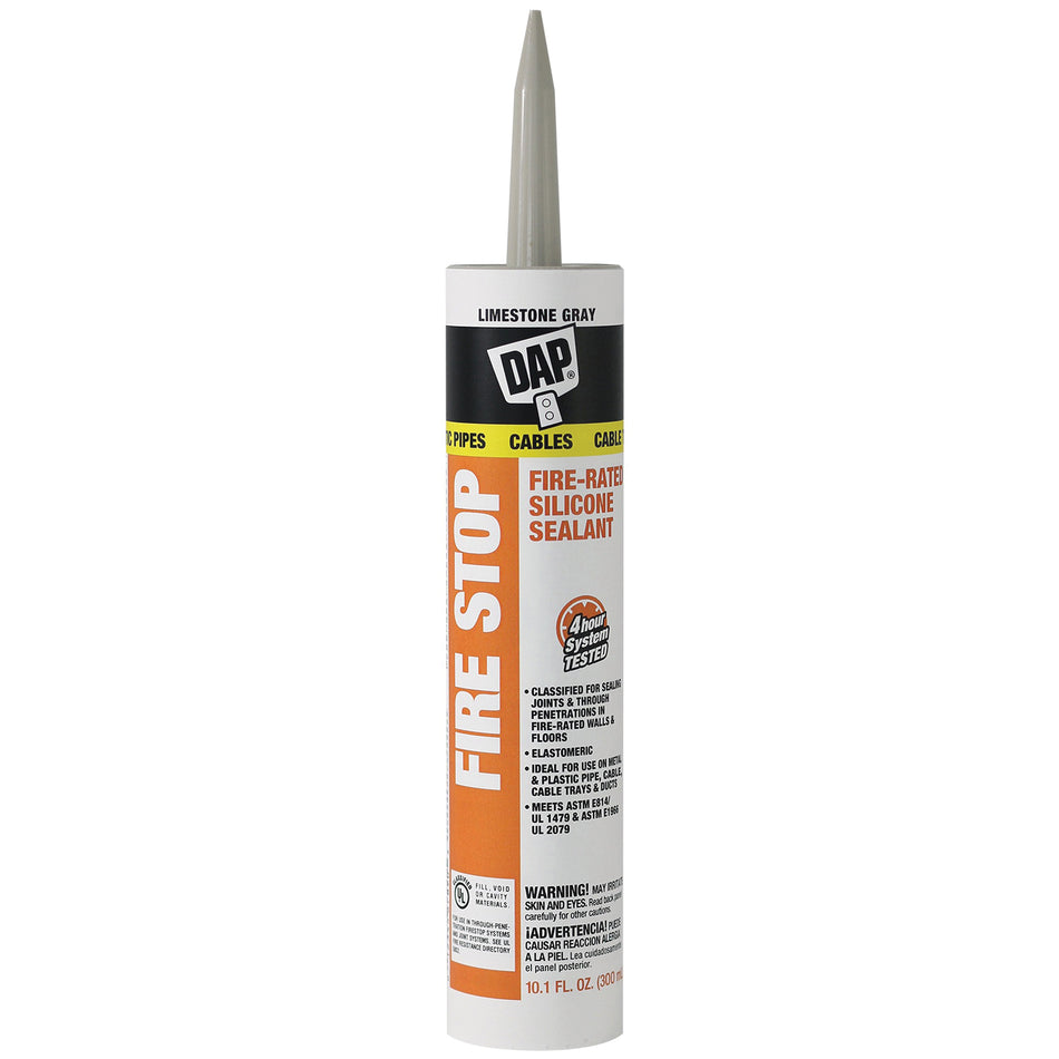 DAP® 18806 Sealant, Paste, Gray, Slight, 14 to 21 days Curing, 10.1 fl-oz, Cartridge