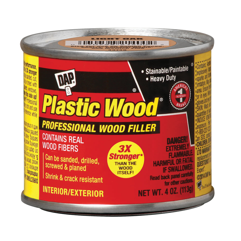 DAP® Plastic Wood® 21506 Professional Wood Filler, Natural, 16 oz